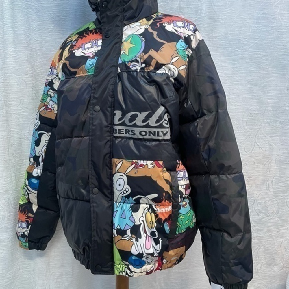 Members Only x Nickelodeon Rug Rats NWT Scuba Puffer Coat - Unisex